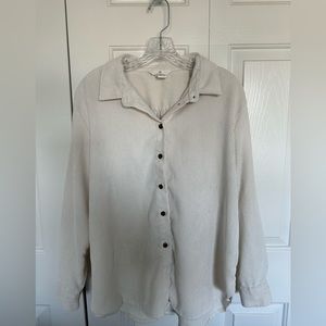 H&M corduroy button up